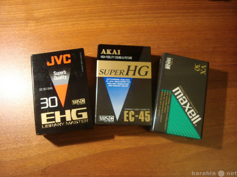 Продам: кассеты VHS C
