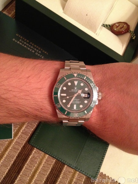Продам: Часы Rolex - Green Submariner