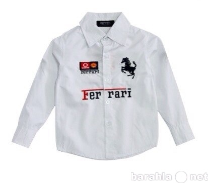 Продам: Белая рубашка Ferrari