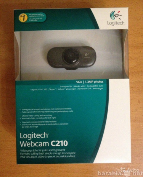 Продам: Logitech webcam c210
