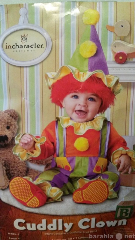 Продам: Новогодний Костюм клоуна для малыша