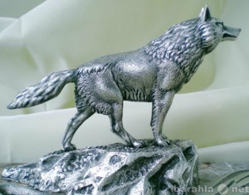 Продам: Скульптура волка металлическая