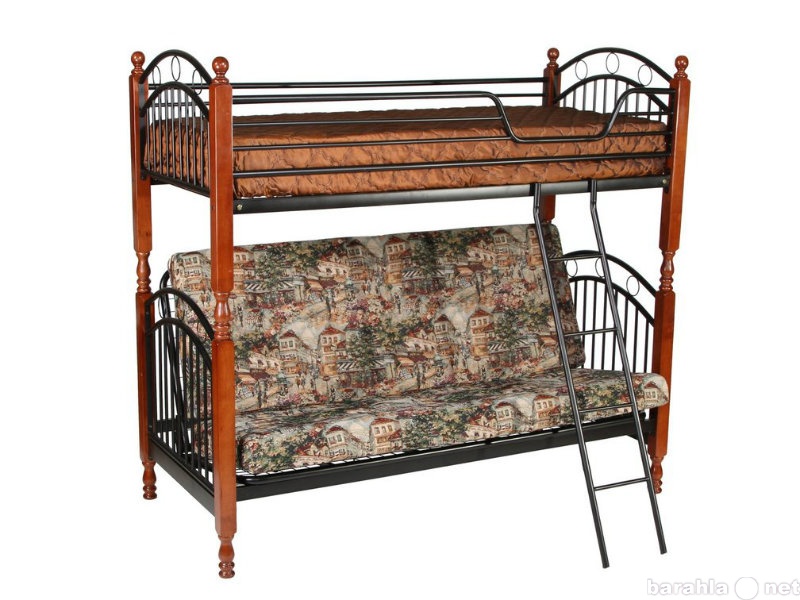 Продам: кровать двухъярусная с диваном