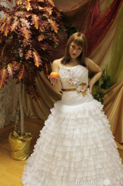 Продам: свадебное платье ручной работы