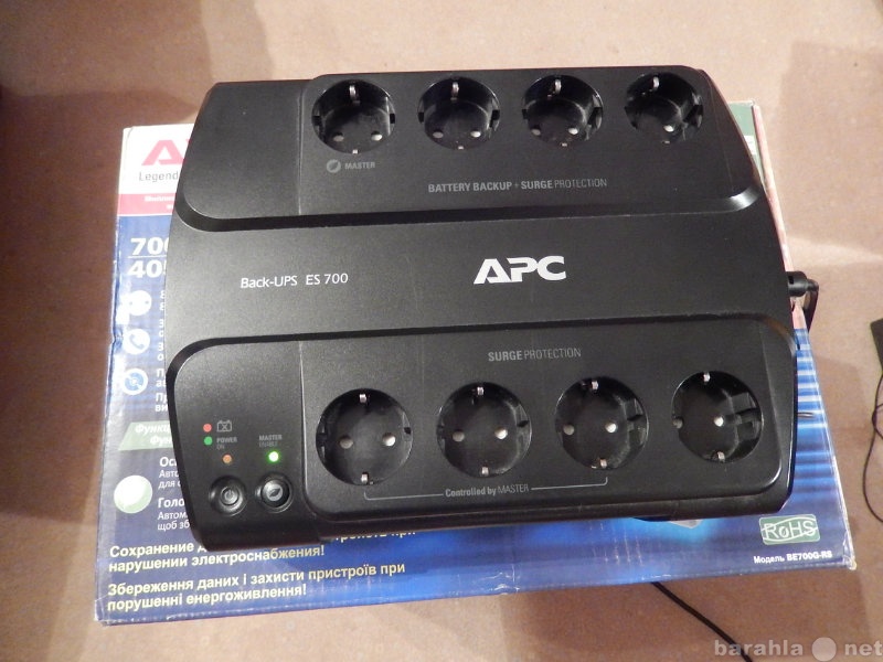 Продам: APC Back-UPS ES 700VA/405W BE700G-RS