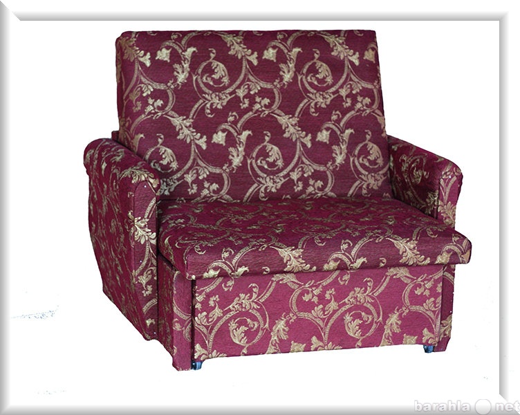Продам: Кресло-кровать "Бордовое с золотым