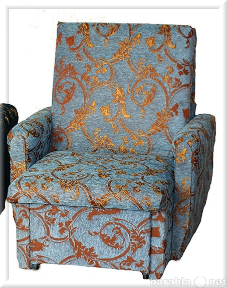 Продам: Кресло-кровать "Голубое с золотым&