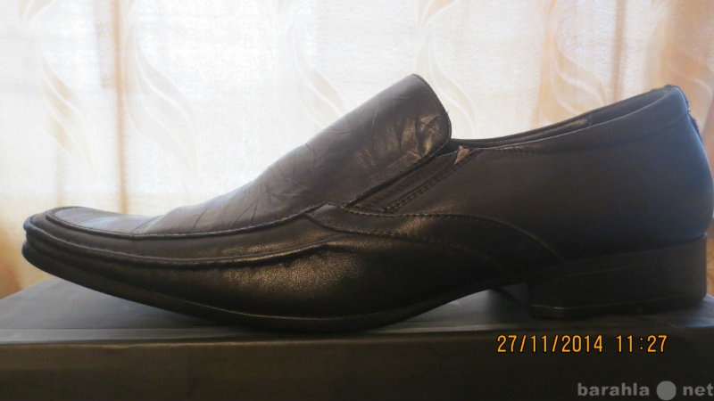 Продам: Черные кожаные туфли