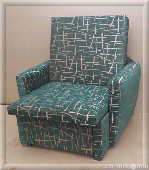 Продам: Кресло-кровать "Зеленый штрих"