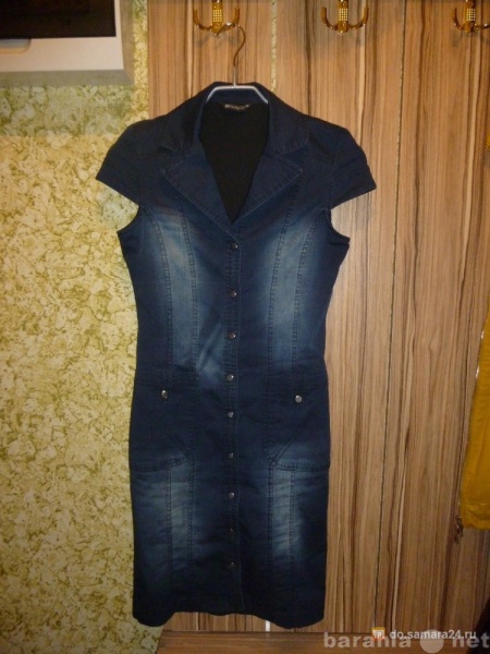 Продам: Платье джинсовое