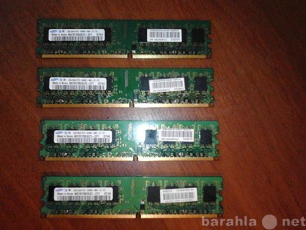 Продам: Память Samsung 1GB 2Rx8 PC2-6400U-666-12