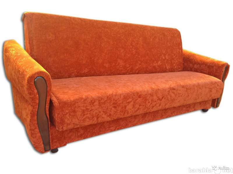 Продам: Новый диван. Флок оранж
