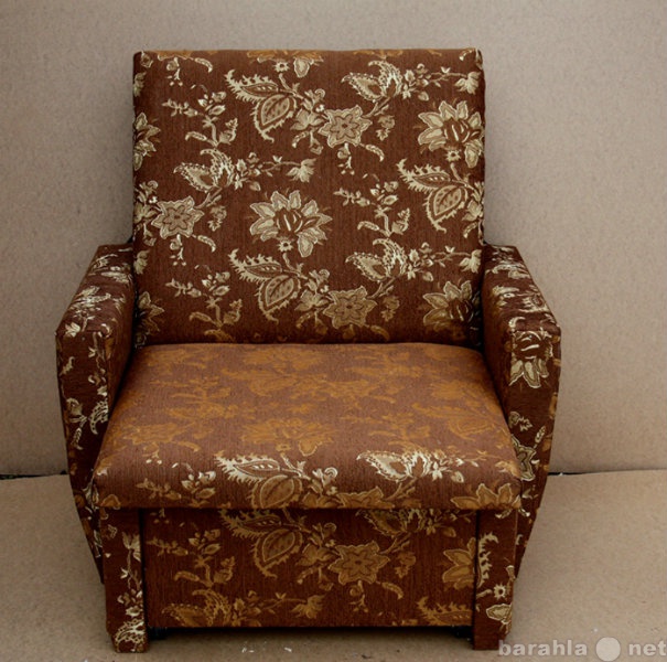 Продам: Кресло-кровать "Коричневое с золот