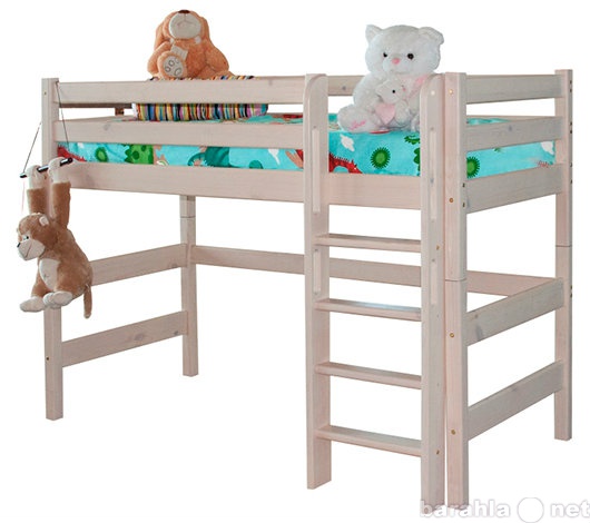 Продам: Полувысокая кровать Соня с прямой лестни