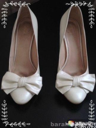 Продам: Свадебные туфли, цвет айвори, размер 38,