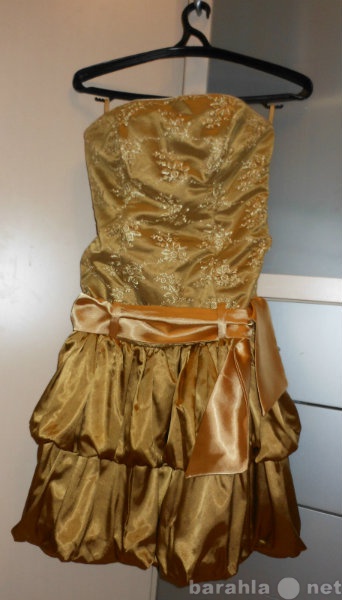 Продам: Платье золотое