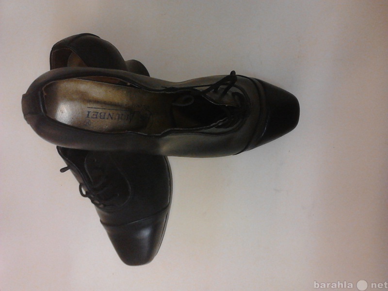 Продам: туфли женские черные кожа
