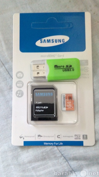 Продам: Micro SD card 64гб SAMSUNG EVO