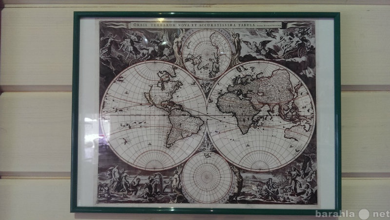 Продам: Фото картину "Карта 1658"