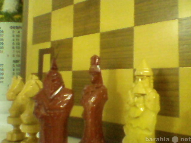 Продам: шахматные доски с фигурами,ручная работа