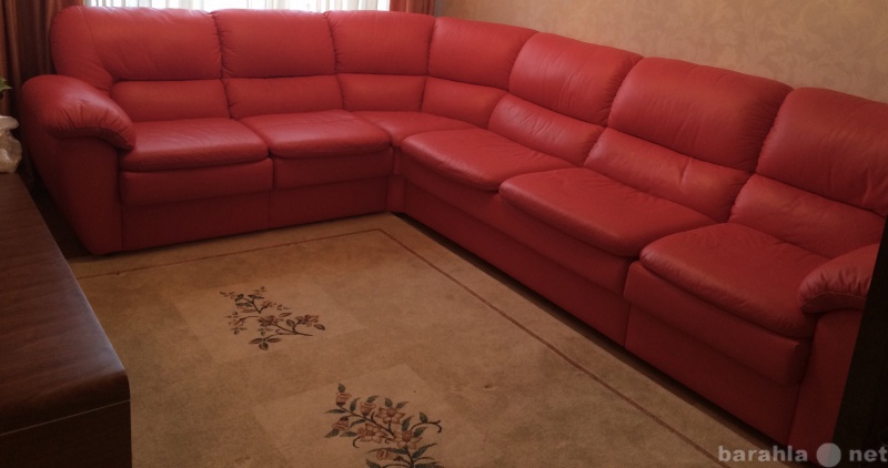 Продам: Угловой диван 3,4х2,5м натуральная кожа