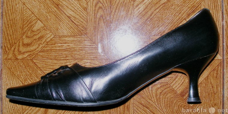 Продам: Туфли черные dino ricci натур.кожа новые