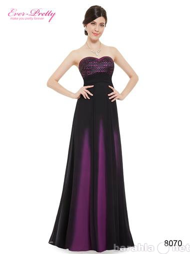 Продам: Вечернее магическое фиолетовое платье XL
