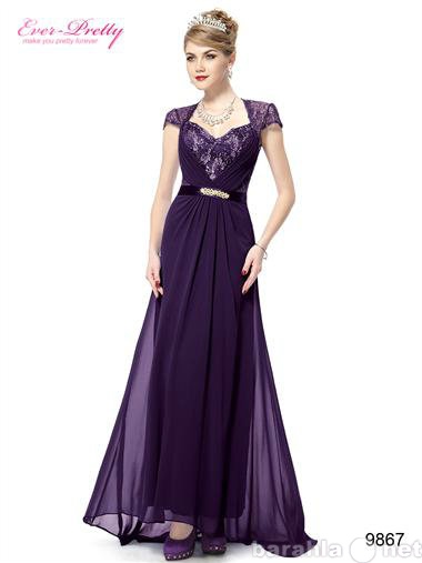 Продам: Фиолетовое платье с кружевом S/08