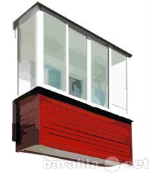 Продам: Остекление балконов алюминиевым профилем