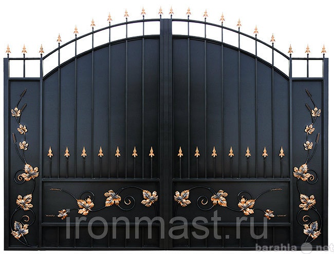 Продам: Ворота с коваными элементами