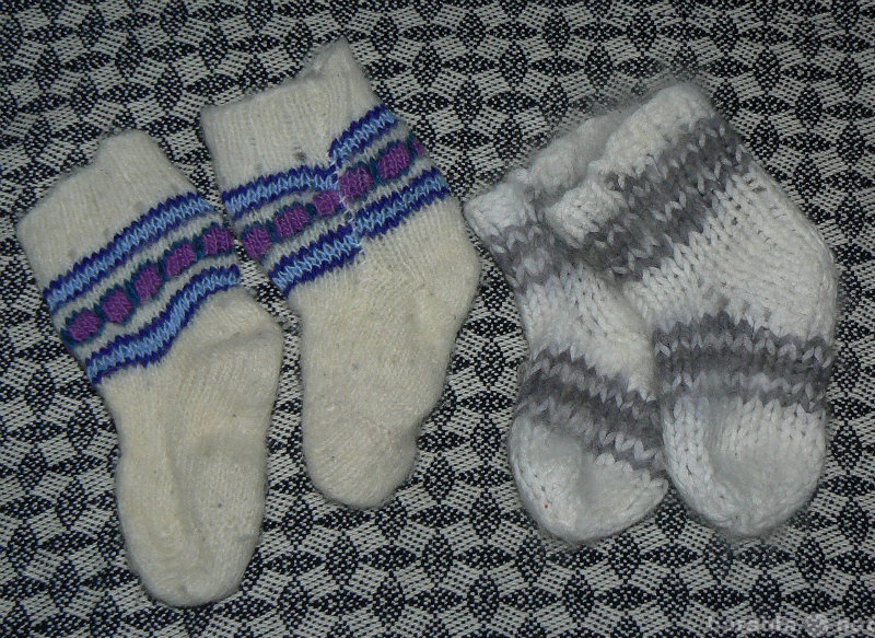 Продам: Детские вязанные носочки размер на 1-2,5