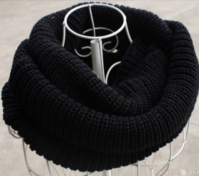 Продам: шарф-хомут черного цвета