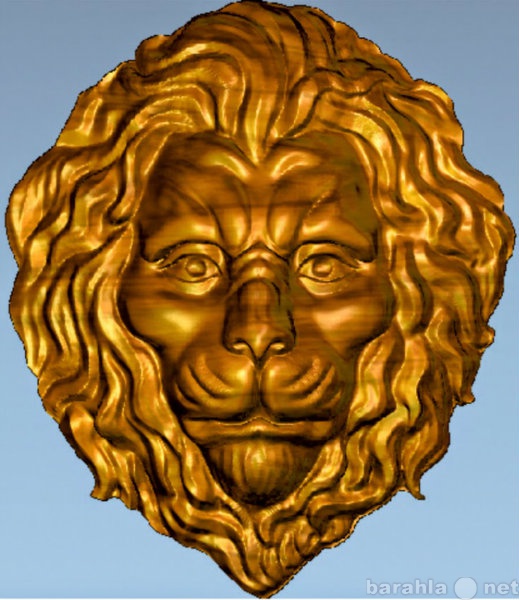 Продам: Накладка резная деревянная Лев