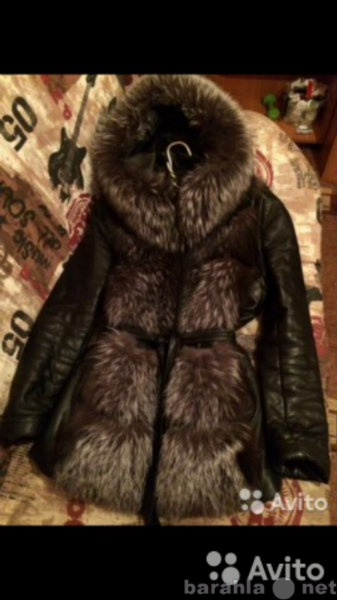 Продам: Куртка кожаная с мехом ( осень-зима)