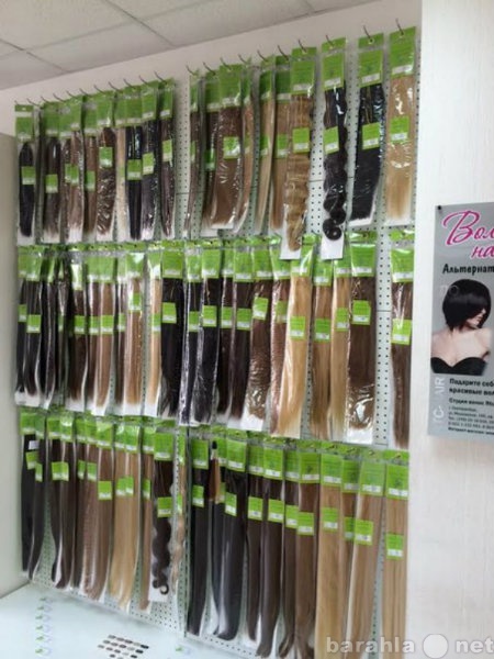 Продам: Натуральные волосы на трессе со скидкой