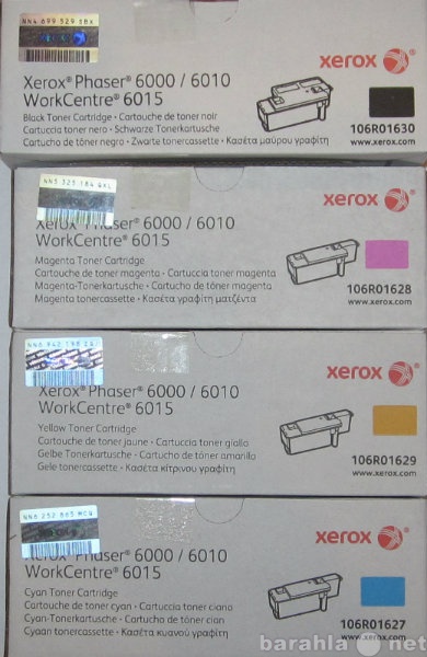 Продам: Xerox 106R01630, 106R01627, 106R01628,29