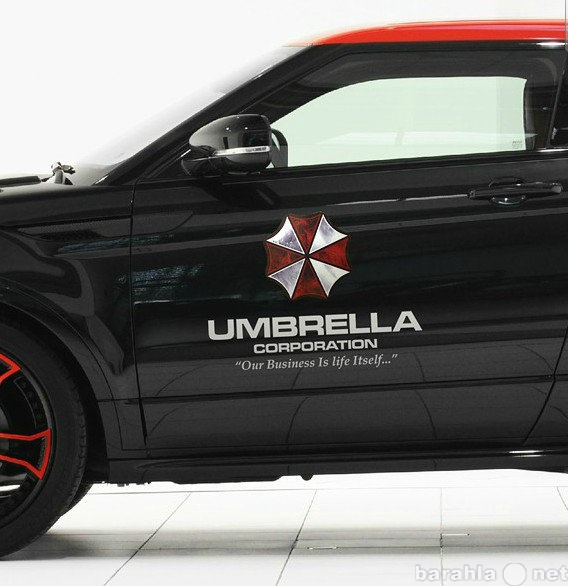 Продам: Наклейка на авто "Umbrella corporat