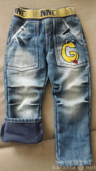 Продам: теплые джинсы р-р 2-3 года