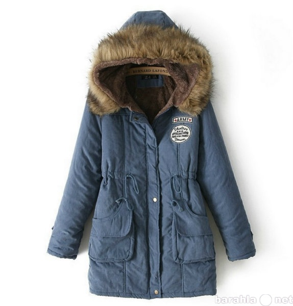 Продам: Куртка парка темно-синяя 42-44