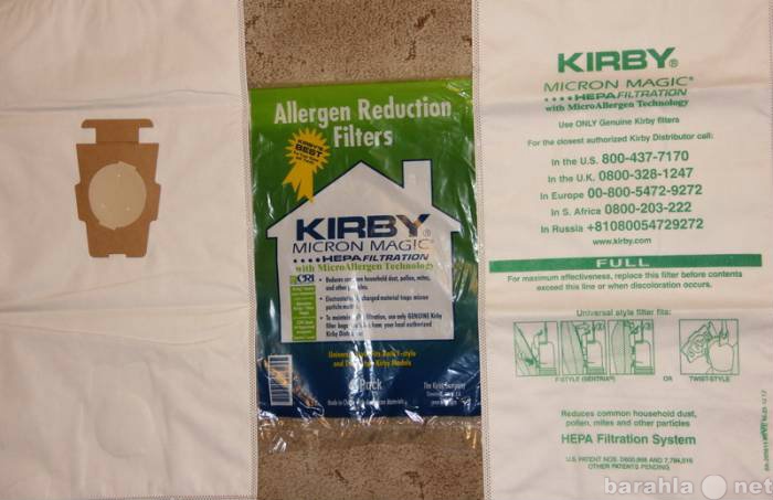 Продам: Мешки и ремни для пылесосов Кирби (Kirby