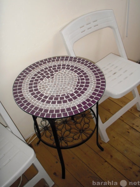 Продам: Стол с мозаикой для дачи, бани, дома