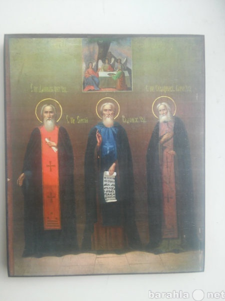 Продам: Икона Троица Святителей