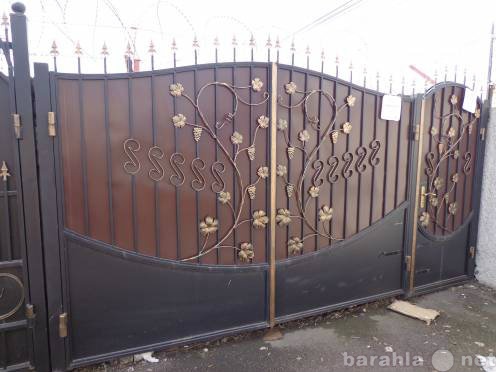 Продам: металлические и кованые ворота