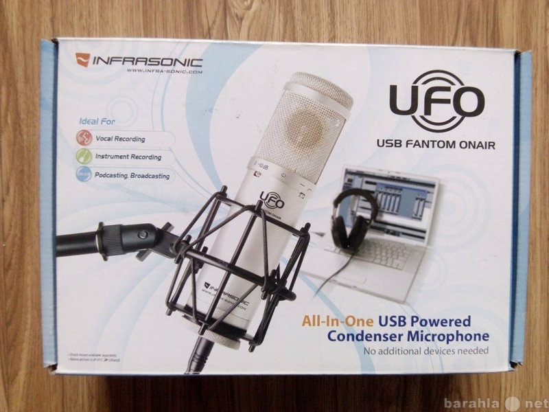 Продам: Студийный Микрофон INFRASONIC UFO SHARP