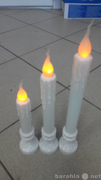 Продам: Светодиодная свеча в подсвечнике