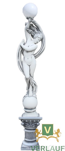 Продам: Фонарь-скульптура "Девушка на шаре&