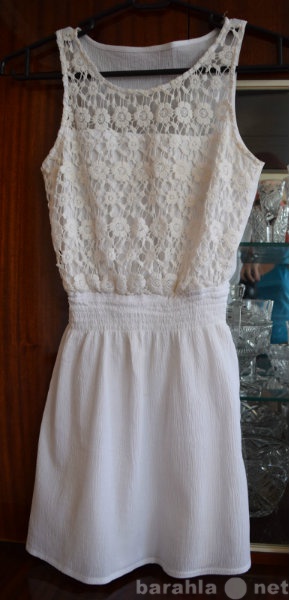 Продам: белое летнее платье