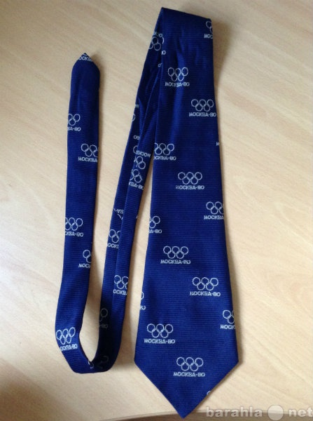 Продам: Галстук с символикой Олимпиады 1980