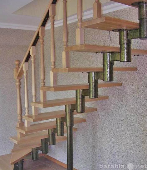 Продам: Модульные и деревянные лестницы