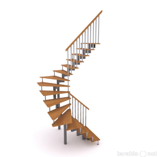 Продам: Модульные маршевые и винтовые лестницы